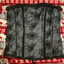 Tripp NYC Spiderweb Coset Top Vintage