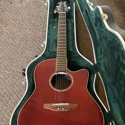 Ovation Celebrity Acoustic Electric Guitar + Road Runner Hard Case!