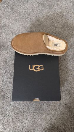 UGG Men's Classic Slip-On Clog ,chestnut, men’s 9