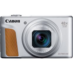 PowerShot SX740 HS Canon Digital Camera (Silver)