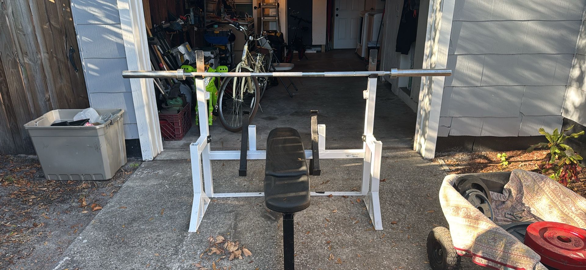 Bench And Weights
