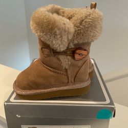 Toddler Girls Size 4 Tan Boots