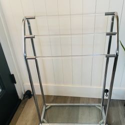 Acrylic Metal towel Holder