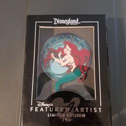 Disney Pin Ariel Featured Artist