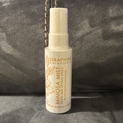 New Sealed Seraphine Botanicals Mimosa Mist Glass Skin Setting Spray