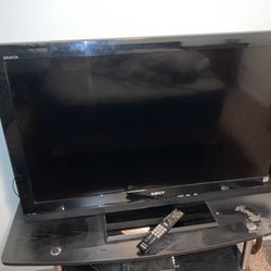 SONY 40” INCH TV HDTV TELEVISION WITH REMOTE KDL-40S5100