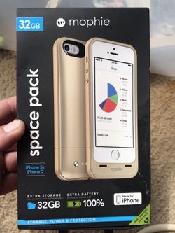 Morphine case -space pack 32gb Unopened in box