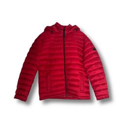 Red Michael Kors Windbreaker For Men