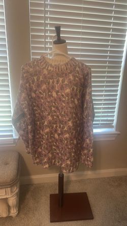 Zara Floral Sweater S but oversized