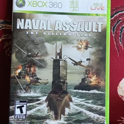 Xbox 360 Naval Assault The Killing Tide 