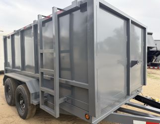 New Hydraulic Dump Trailer 8x4x12