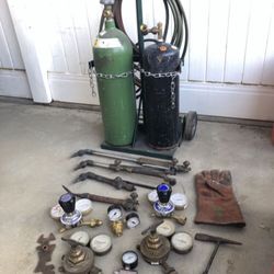 Oxy-acetylene torch set