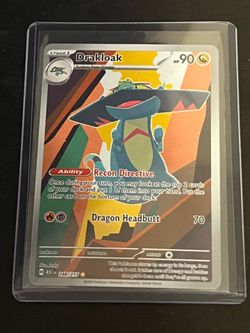 Pokemon Drakloak 248/217 Illustration Rare Ascended Heroes