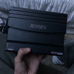  Jensen Octane XDA94RB Amplifier And Power Wire.