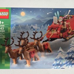 NEW LEGO SANTA'S SLEIGH 40499