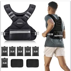 Adjustable Weighted Vest - Max 30LB for Women and Men Workouts