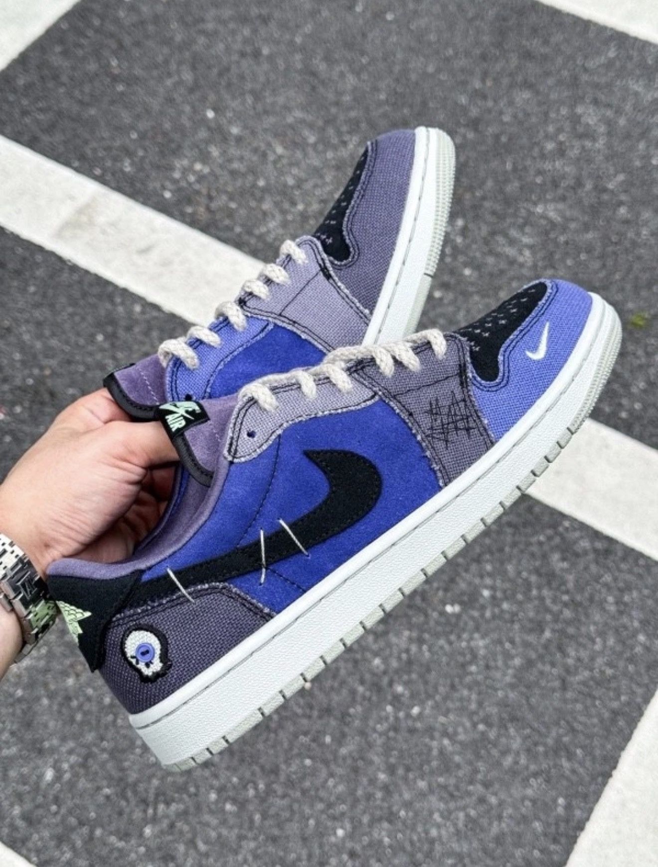 Jordan 1 Low OG Zion Williamson Voodoo Alternate 12 Men's 