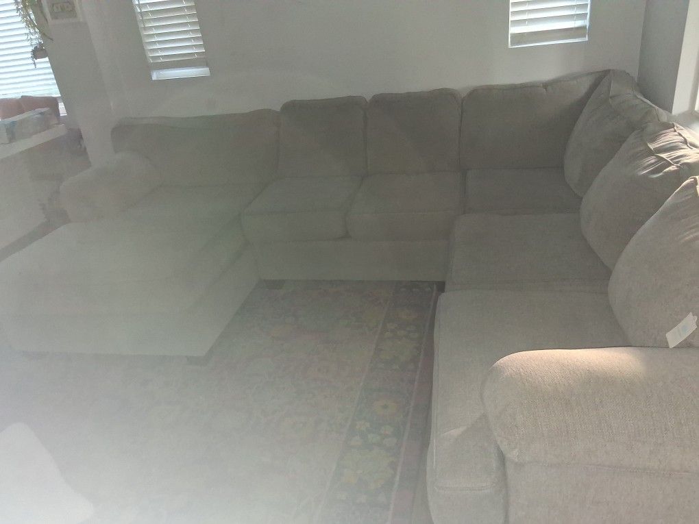 Grey Sectional Couch 