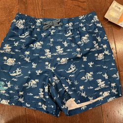 NWT Disney Lilo & Stitch Little Boys Size 7/8 Swim Trunks $8