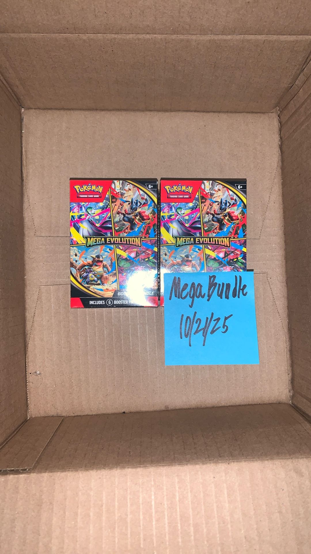 Pokemon Mega Evolutions Booster Bundle