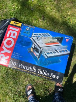 RYOBI 10” portable table saw