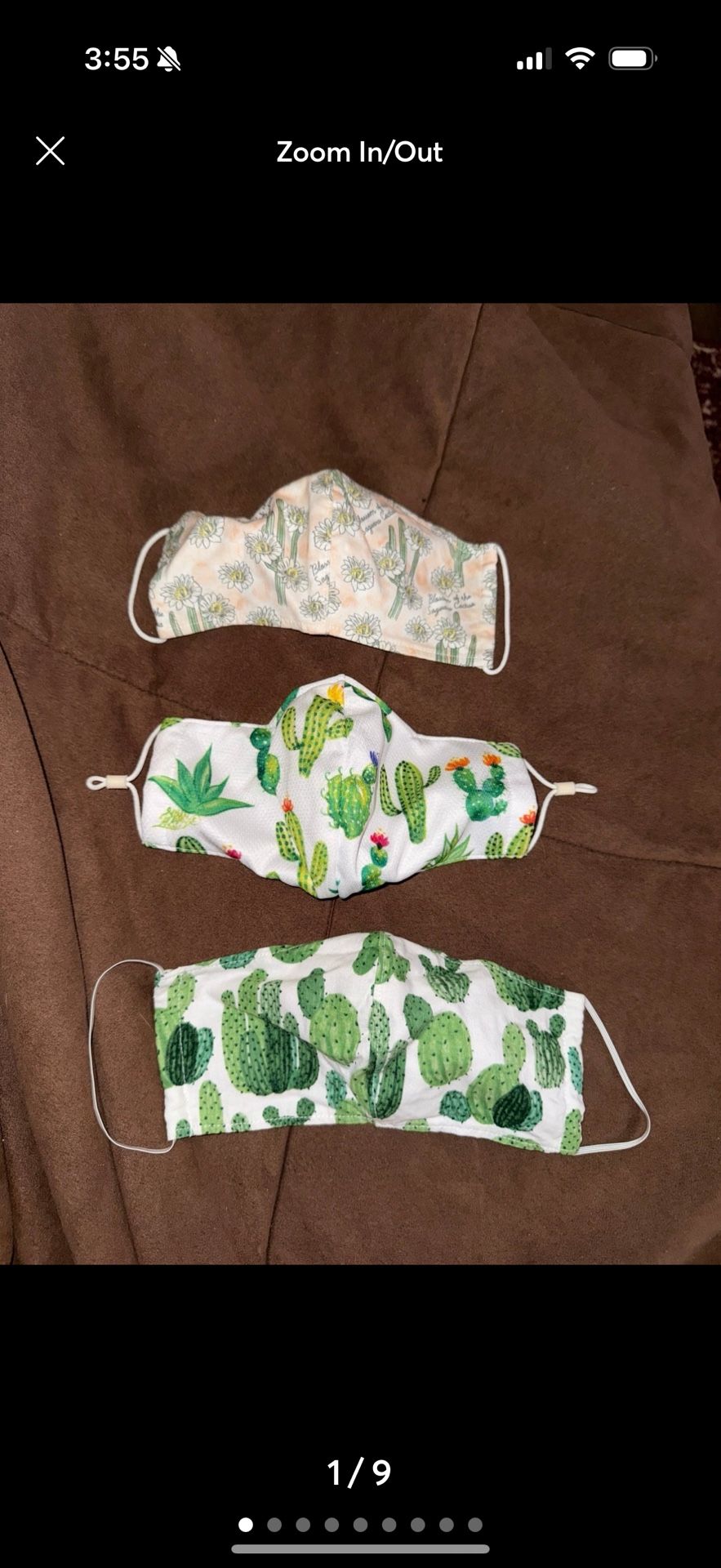 cactus face masks lot