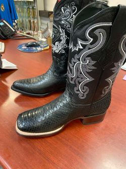 Nuevas botas vaqueras de piel original para hombre