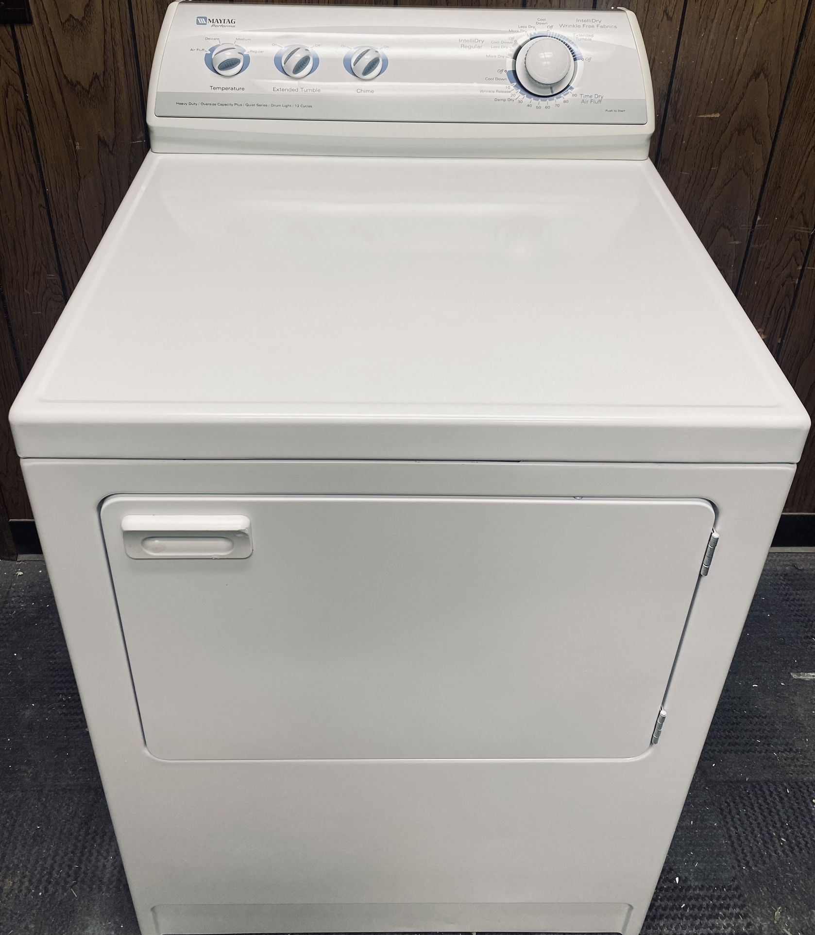 Maytag Performa Heavy Duty Oversize Capacity Plus Electric Dryer