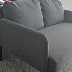 Ikea GLOSTAD
Loveseat, Knisa dark gray ($80)