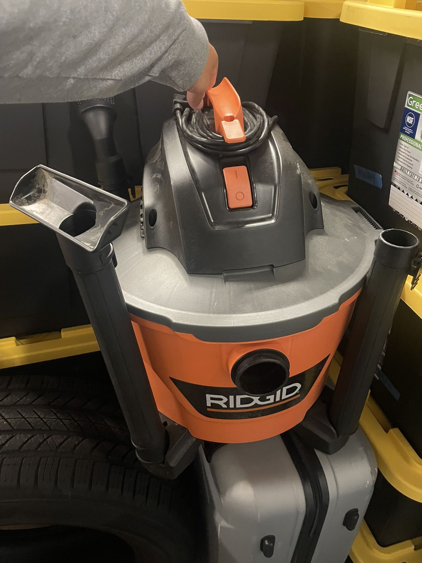 Ridgid Wet/dry Shop vacuum