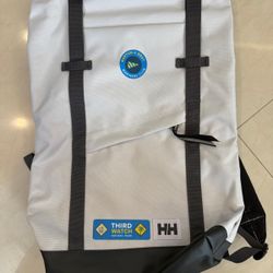2 New Backpacks.Helly Hansen.HH. Waterproof Fabric.Large Main Comp. with Laptop Sleeve.18”X 12”X 6”. (inches) Or 15X 30X45(cm). 28 Liter.$35each.