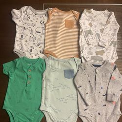 Baby Boy Clothes, 3-6 mo, clean, ironed , All for $5