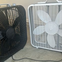 FANS LIKE NEW CLEAN $30 FOR BOTH SERIOUS BUYERS