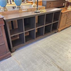 Long Brown Cube Storage (in Store) 