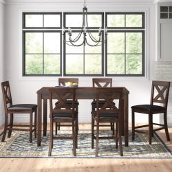 Wood Dining Set 7 Piece NEW