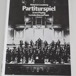 Heinrich Creuzburg PARTITURSPIEL Score Reading Playing La réduction Piano ED4640