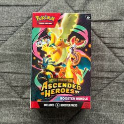 Pokemon Ascended Heroes Booster Bundle