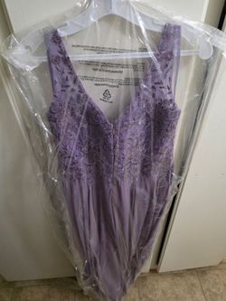 Purple dress