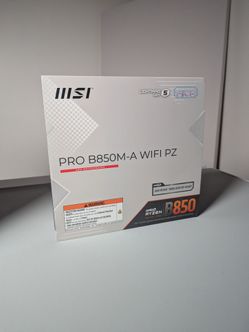 MSI Pro B850M-A wifi PZ MATX motherboard