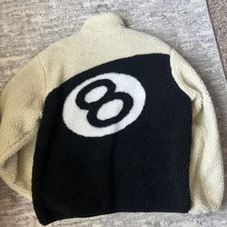 Stussy 8ball Sherpa Jacket 