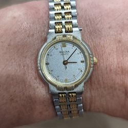 Bulova Classic Gold And Silver Watch 