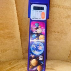 Bookmark With Built In Light, Timer And Clock 