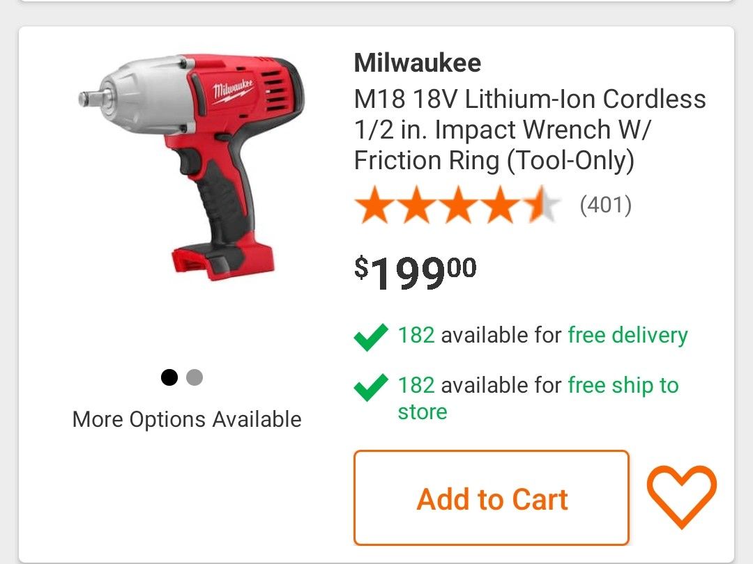 Milwaukee Impact wrench