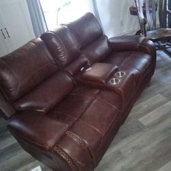 Basically Brand New Couch N Love Seat...Pet Friendly 