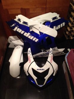 Jordan Motosport Suzuki GSXR fairings