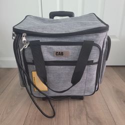 New Rolling Craft Bag, Tote Bag with Wheels