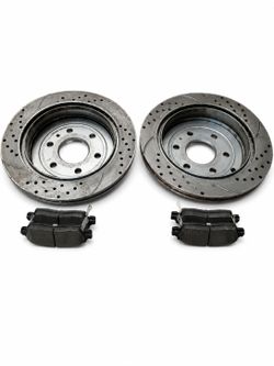 2013–2015 GMC Acadia Brake Rotors & Disc Brake Pads – Like New / Gently Used