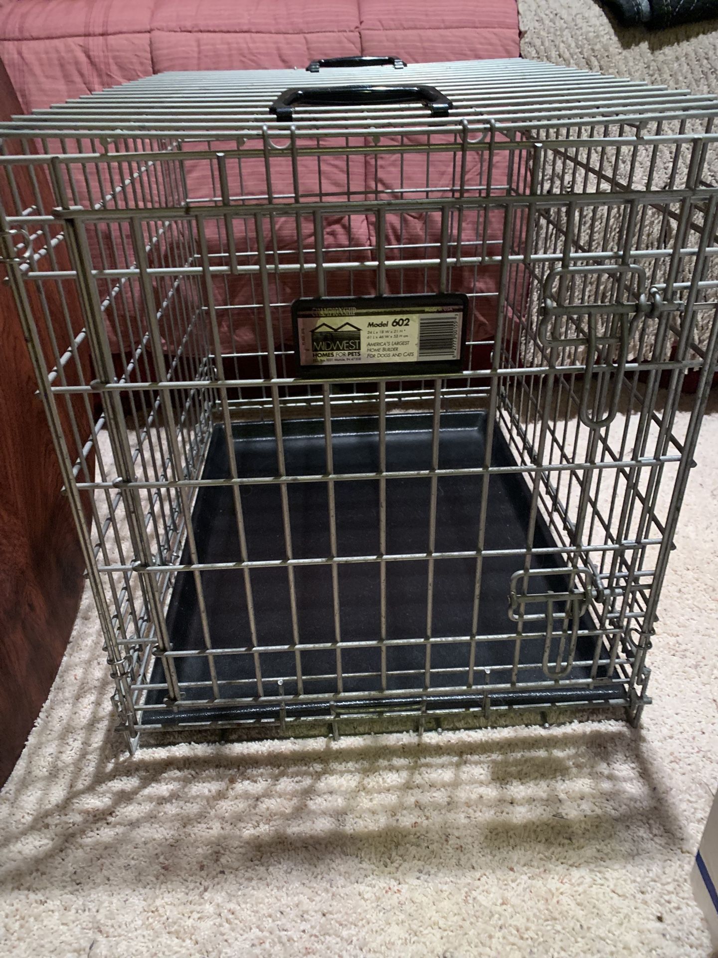 Midwest Homes For Pets Is Wire Crate - 24”x18”x21”