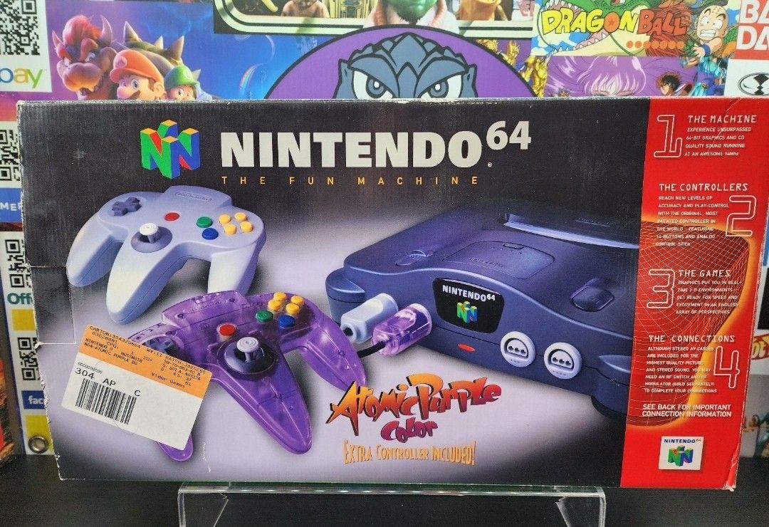 Nintendo 64 N64 Console Box 