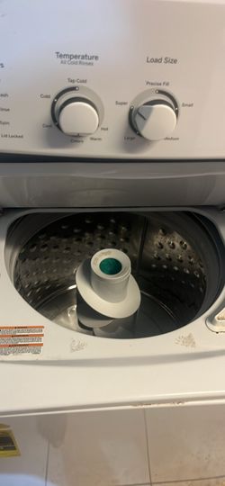 Stacking washer and dryer